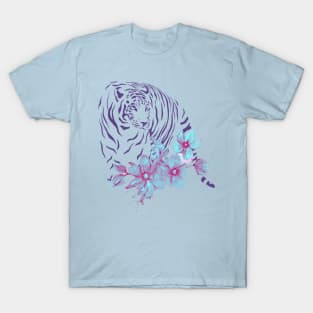 floral tiger T-Shirt